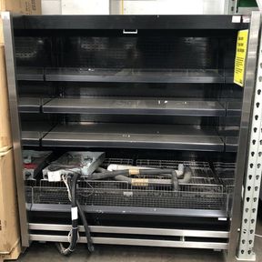 2020 HUSSMAN OPEN FRONT 4 TIER REFRIGERATED DISPLAY CABINET