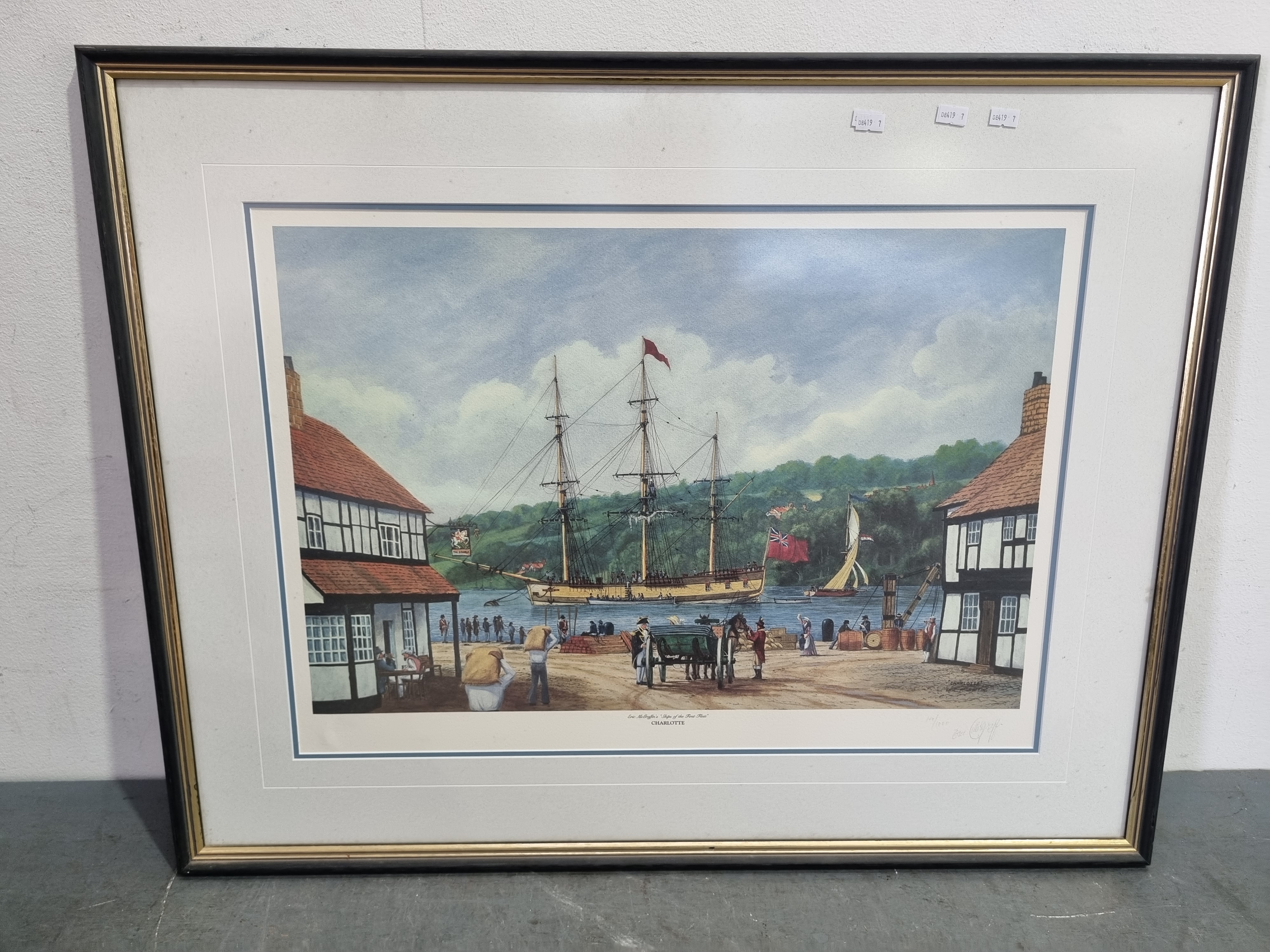 A LIMITED EDITION PRINT BY ERIC MCGRAFFIN