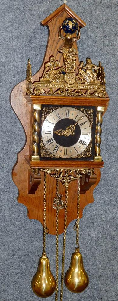 Vintage Warmink Dutch Zaanse Wall Clock (Warmink J Lofty Marketplace