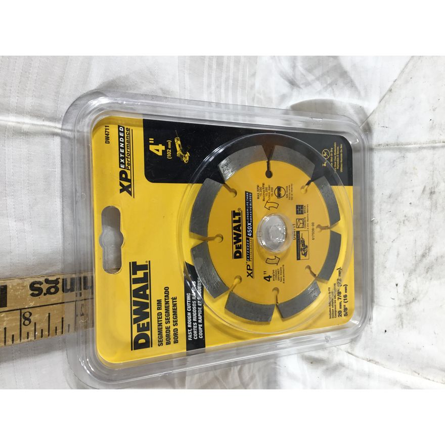 DeWalt Segmented Rim Saw Blade 4"