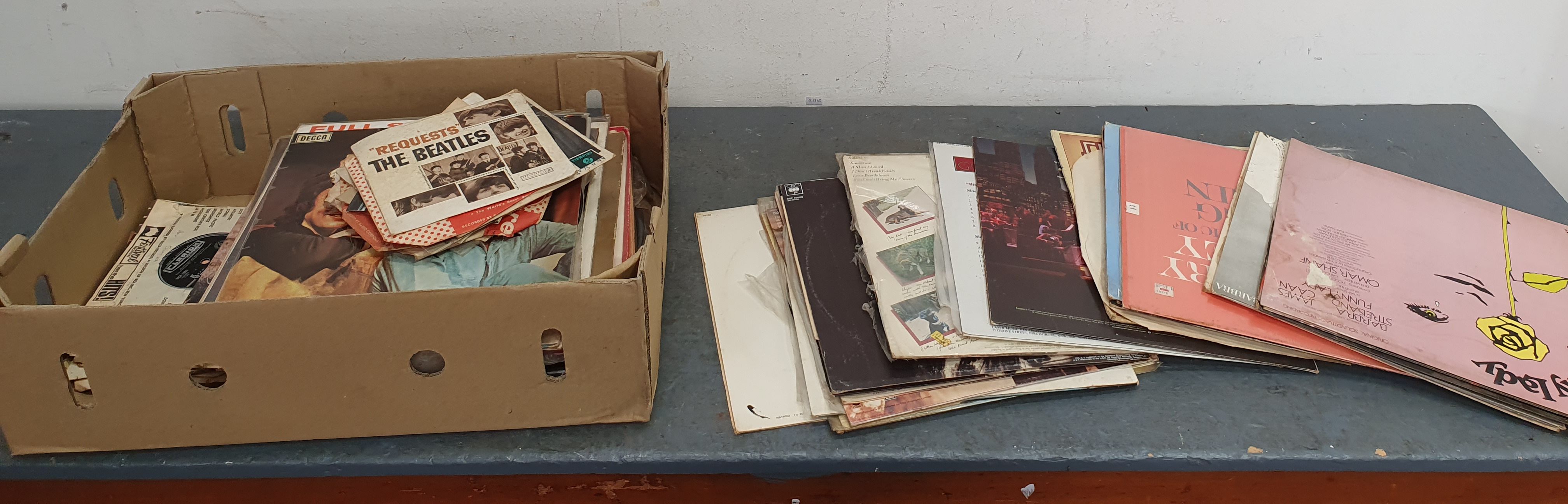 A LARGE GROUP OF VINYL