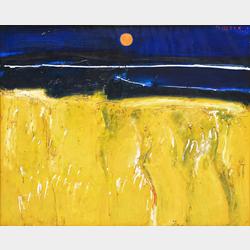 SRIHADI SOEDARSONO | Horizon and The Yellow Fields | 33 Auction