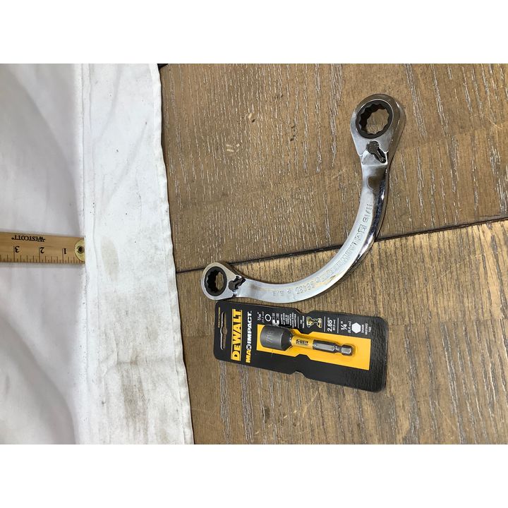 Gear Wrench 5/8" & 11/16" Half Moon Wrench & DeWalt 7/16" Magnetic Nut Driver