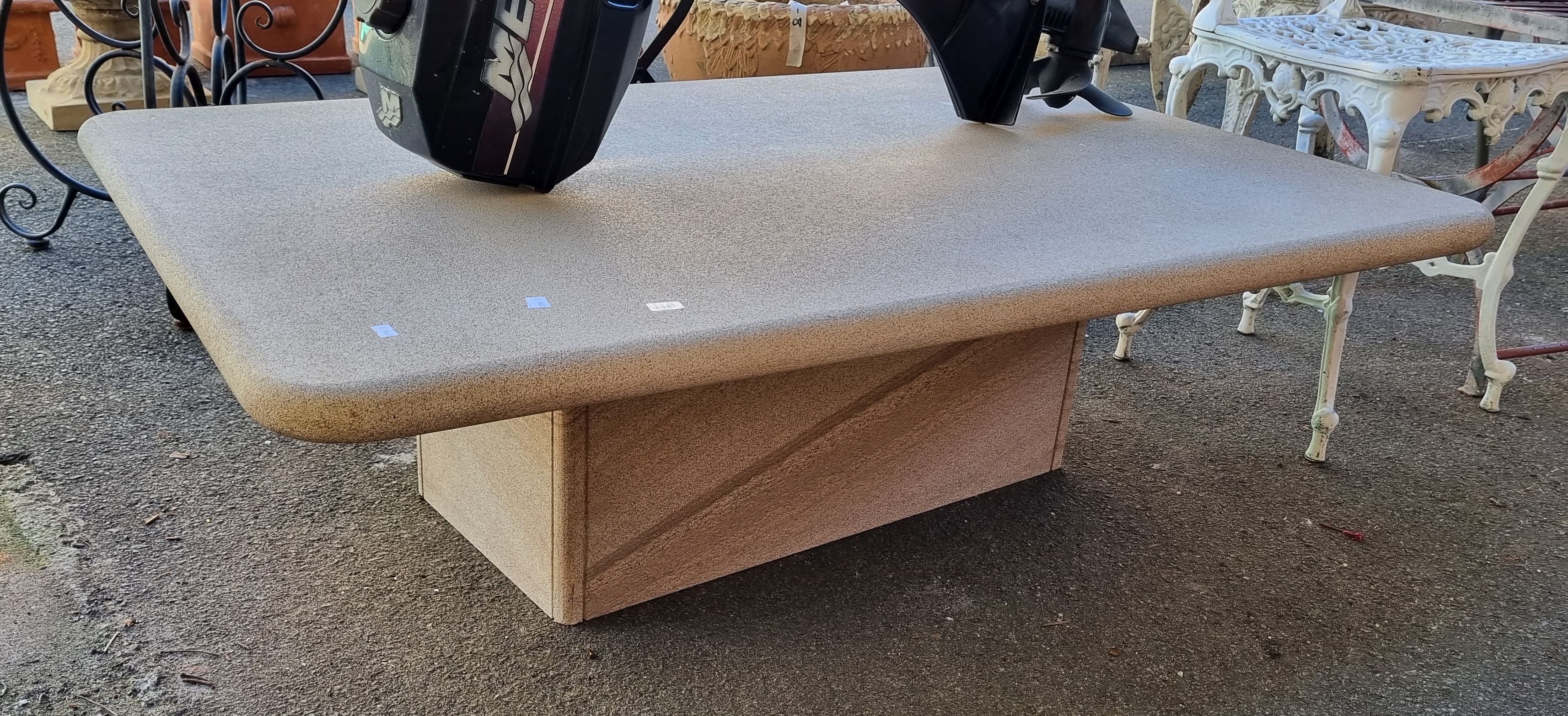 A Stone Coffee Table