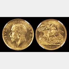 SOVEREIGN 1911S, S4003, bright with good lustre, some minor field mark…