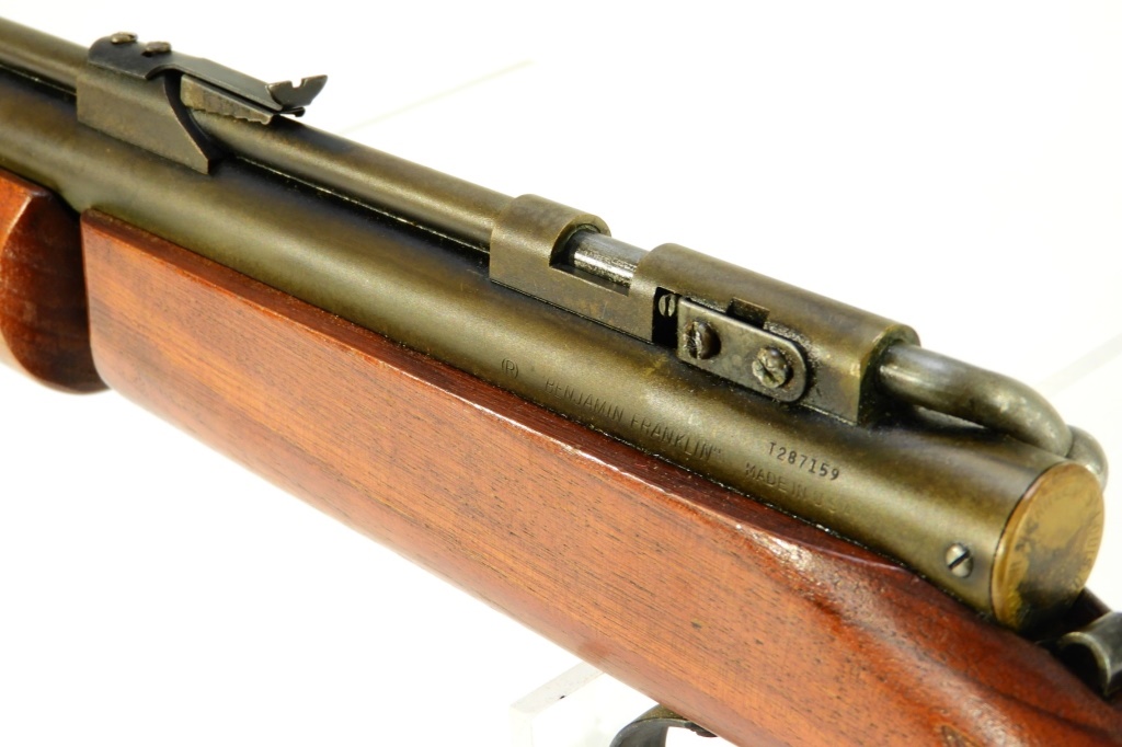 antique benjamin franklin air rifle