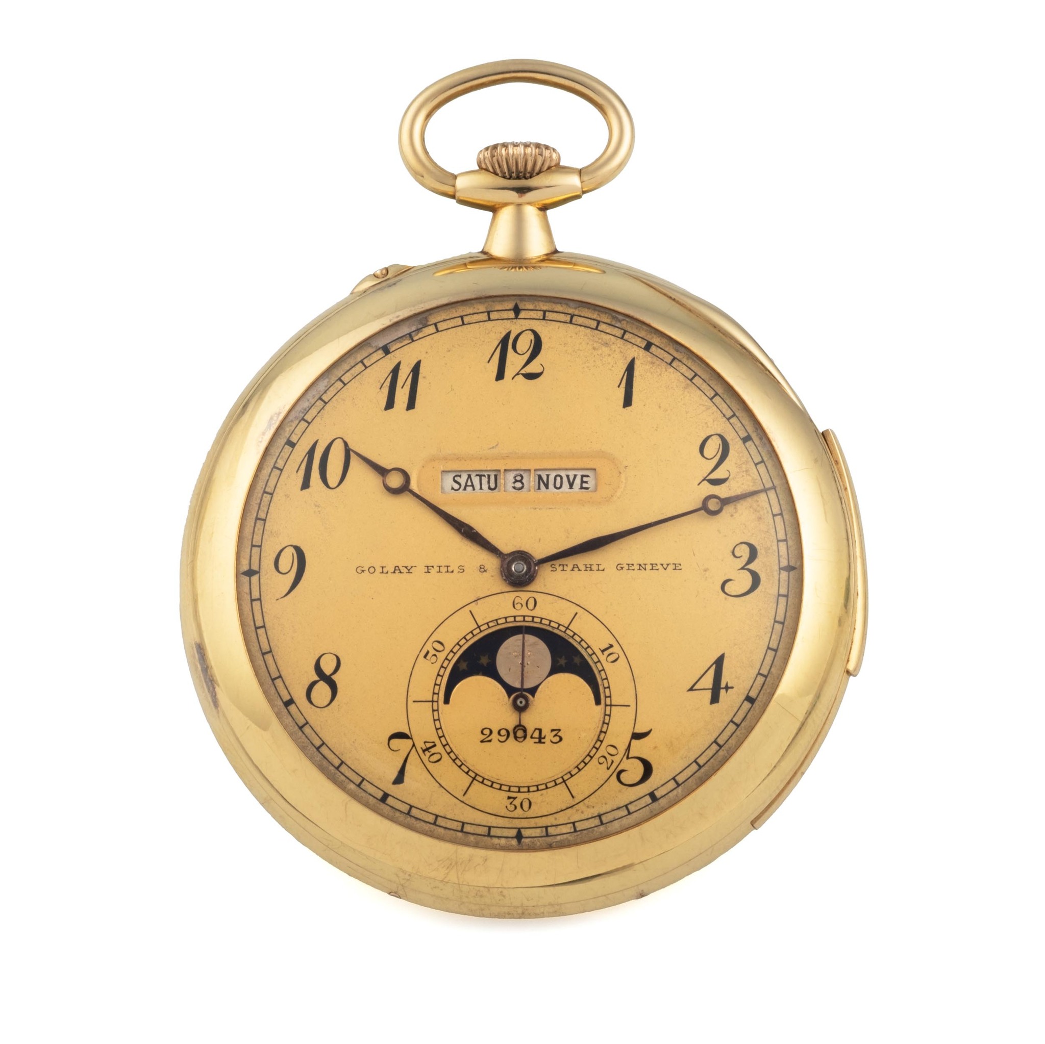 アンティークGOLAY STAHL GENEVE 手巻きペンダント時計 アンティークGOLAY STAHL GENEVE 手巻きペンダント時計