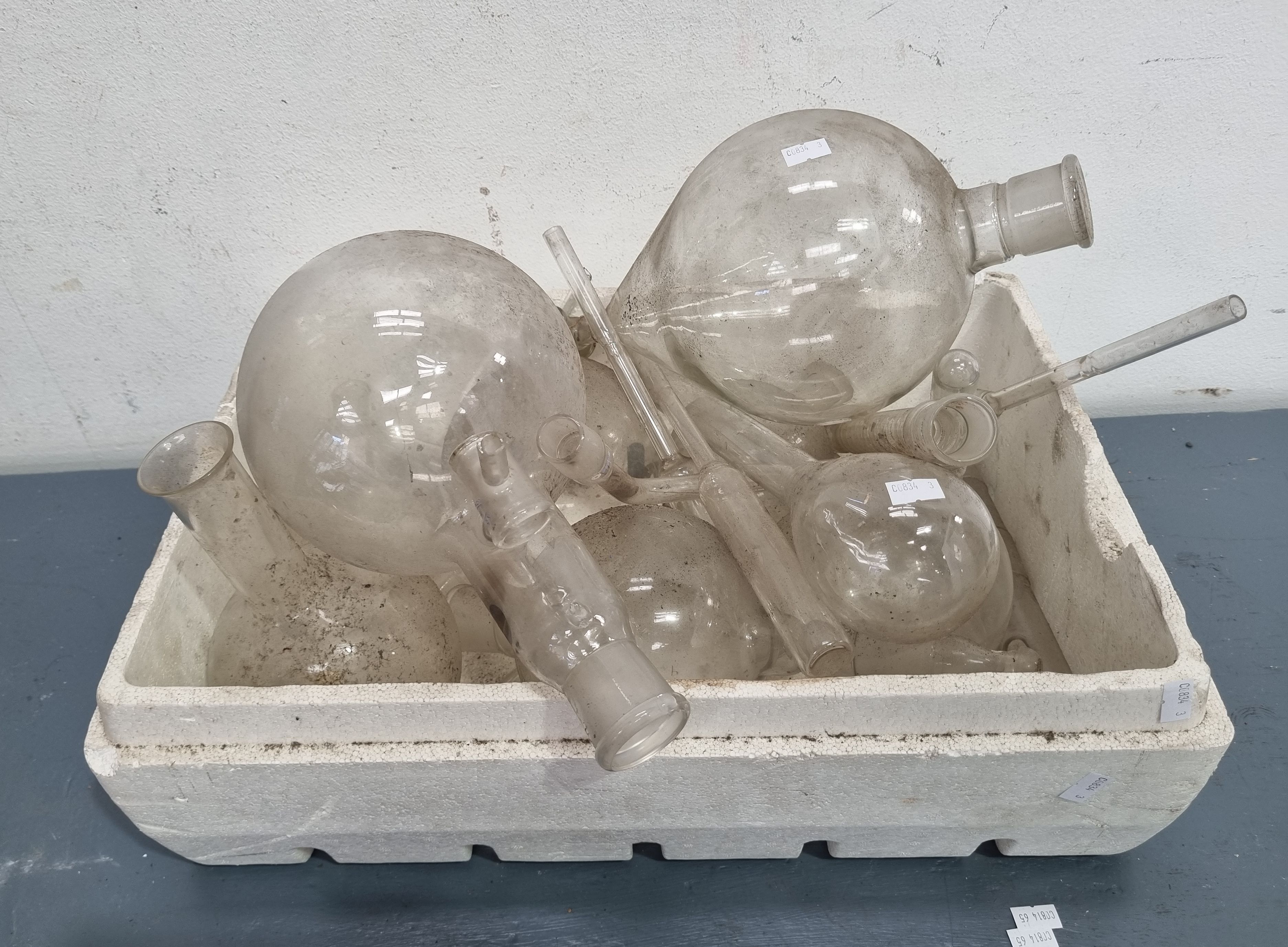 A Group Of Glass Ware