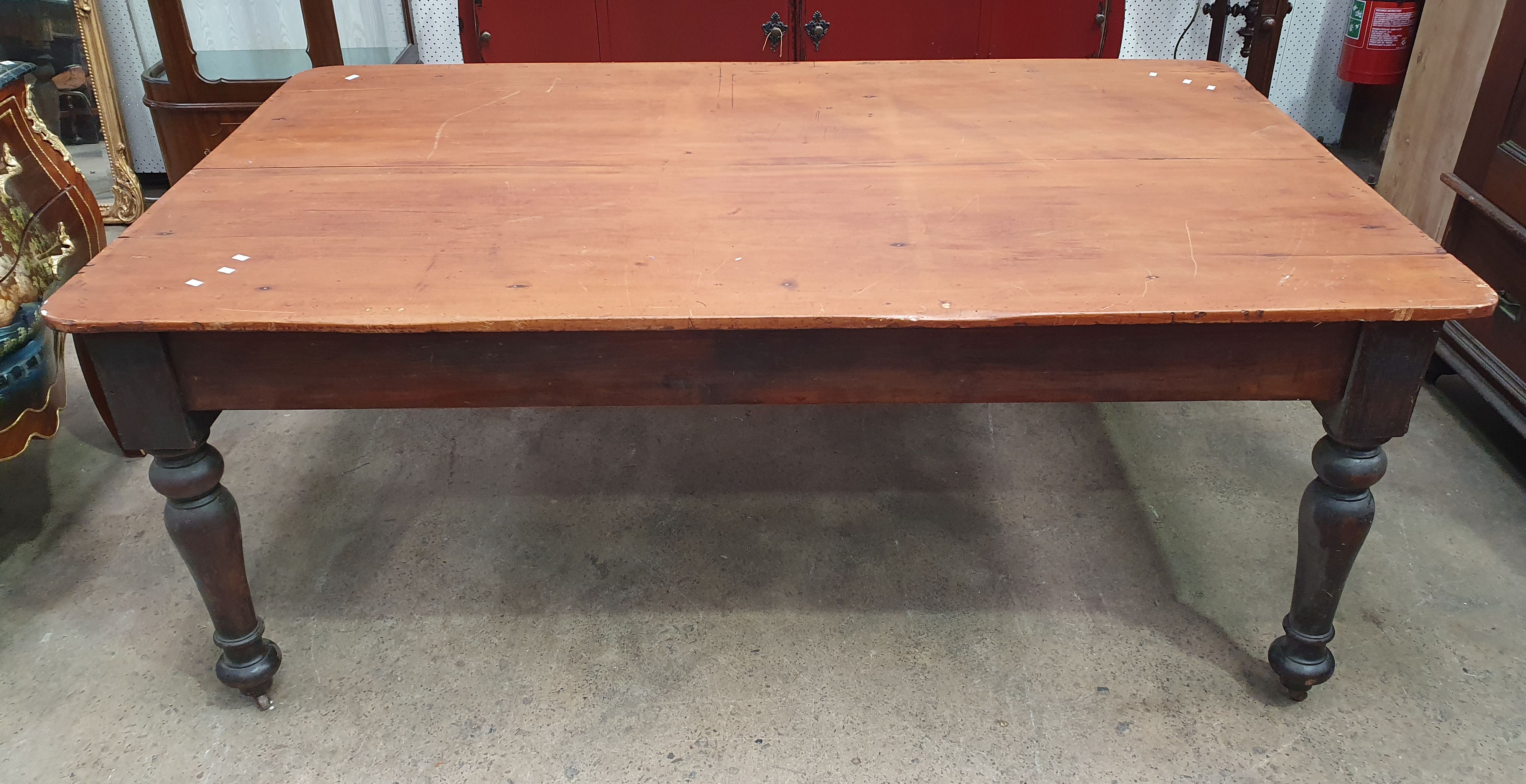 A Colonial Pine Dining Table