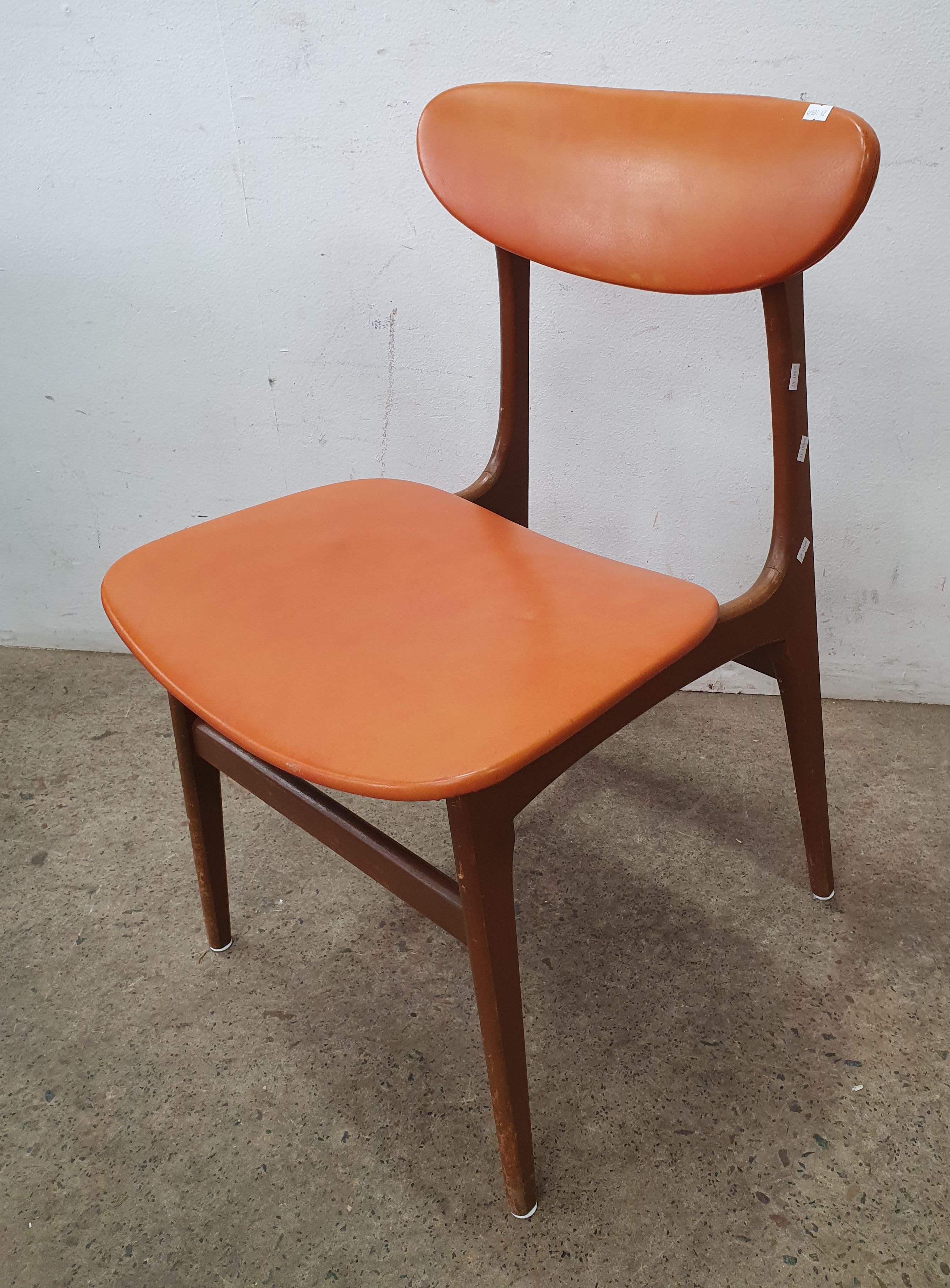 A Single Mid Century Dining Chair