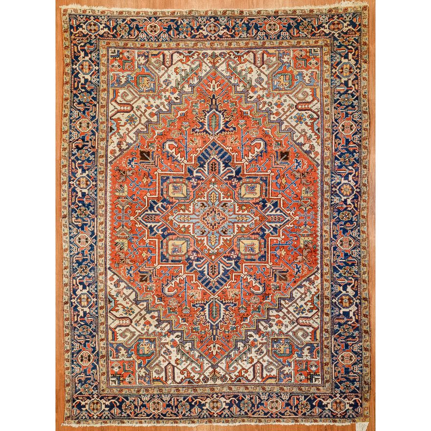 Heriz Rug, Persia, 8 x 10.10