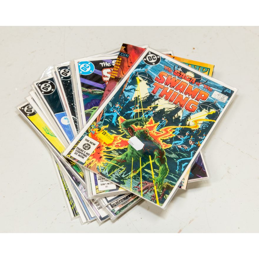 Assortment of Swamp Thing Comics