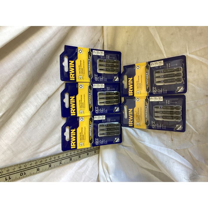 Buying (5) Irwin 3pc Impact Power Bits
