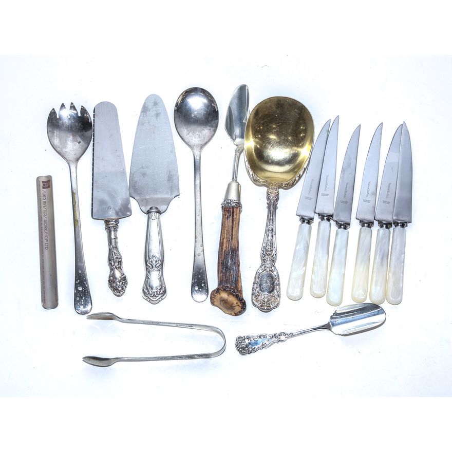 Assorted Sterling & Other Flatware