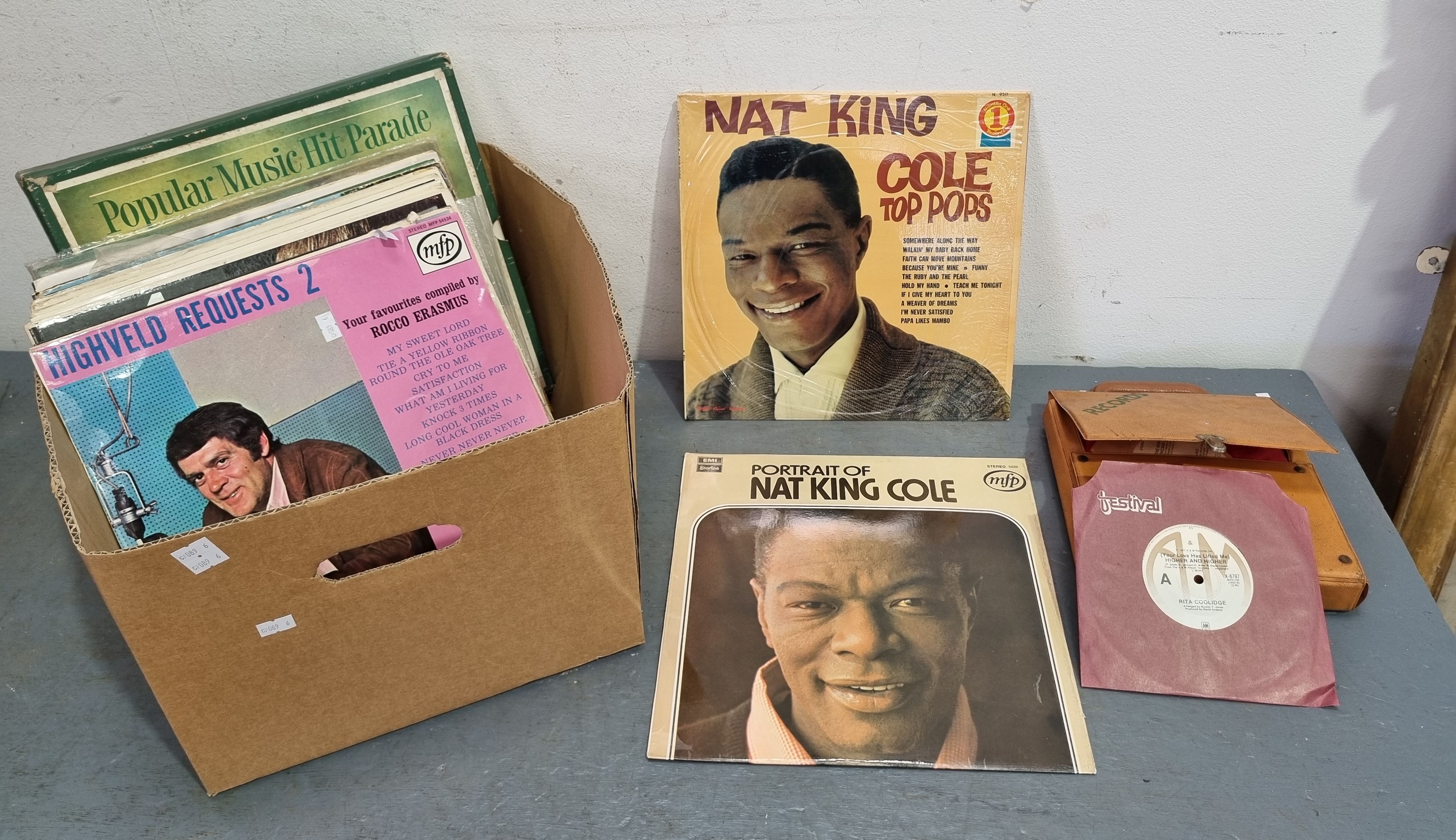 A GROUP OF ALBUMS/RECORDS