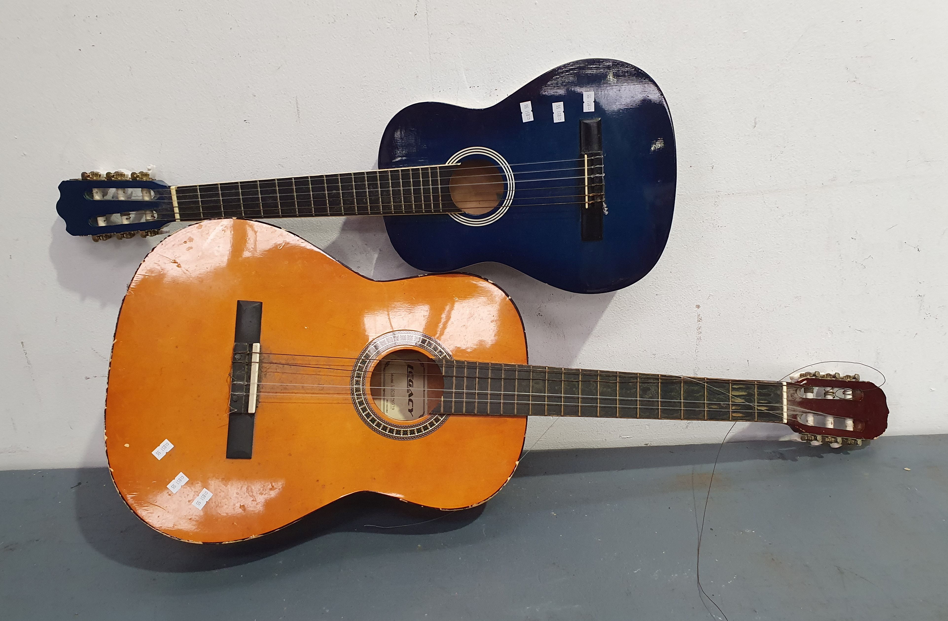 1306 · TWO VARIOUS GUITARS