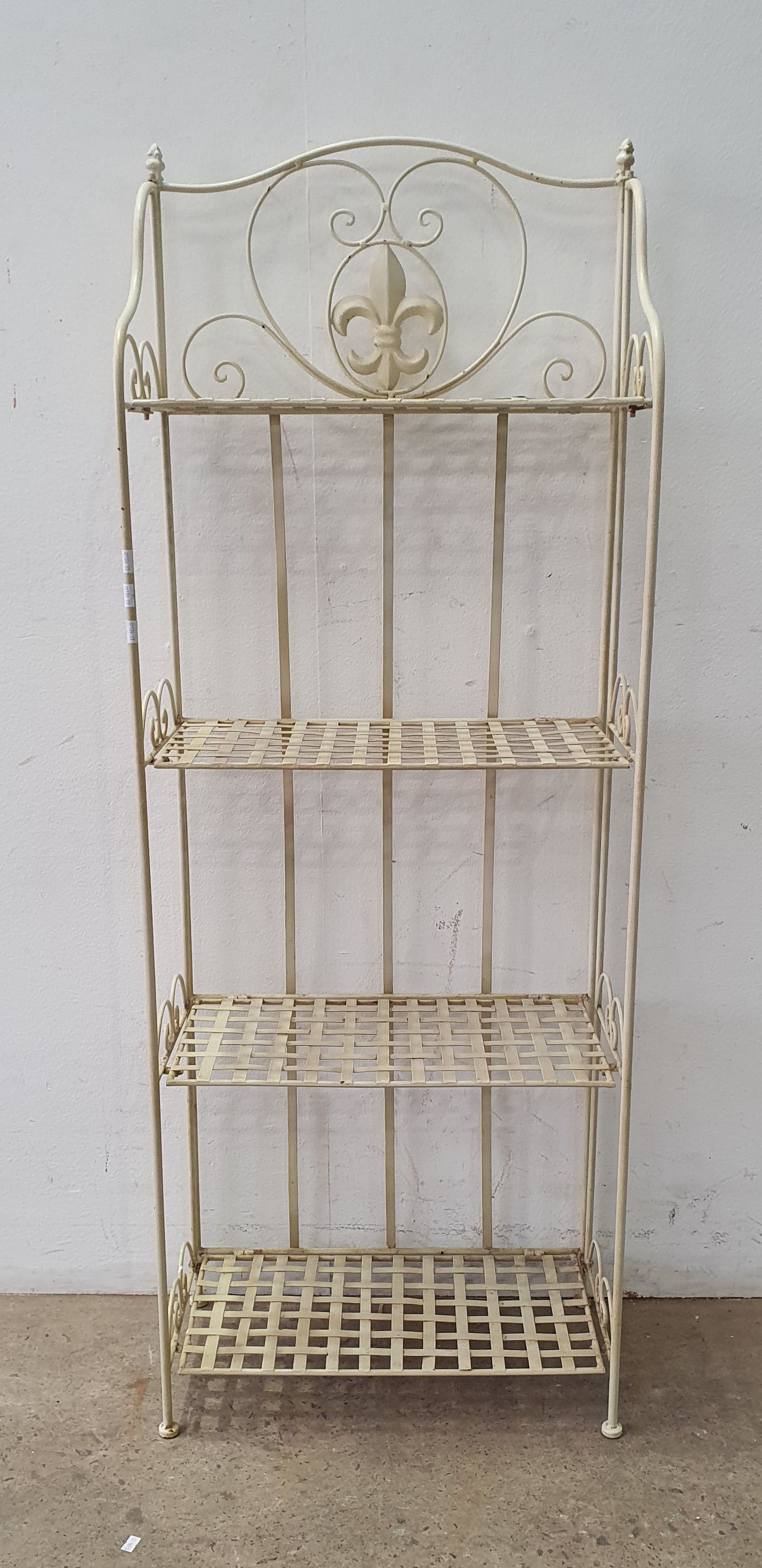 A Metal Bakers Stand