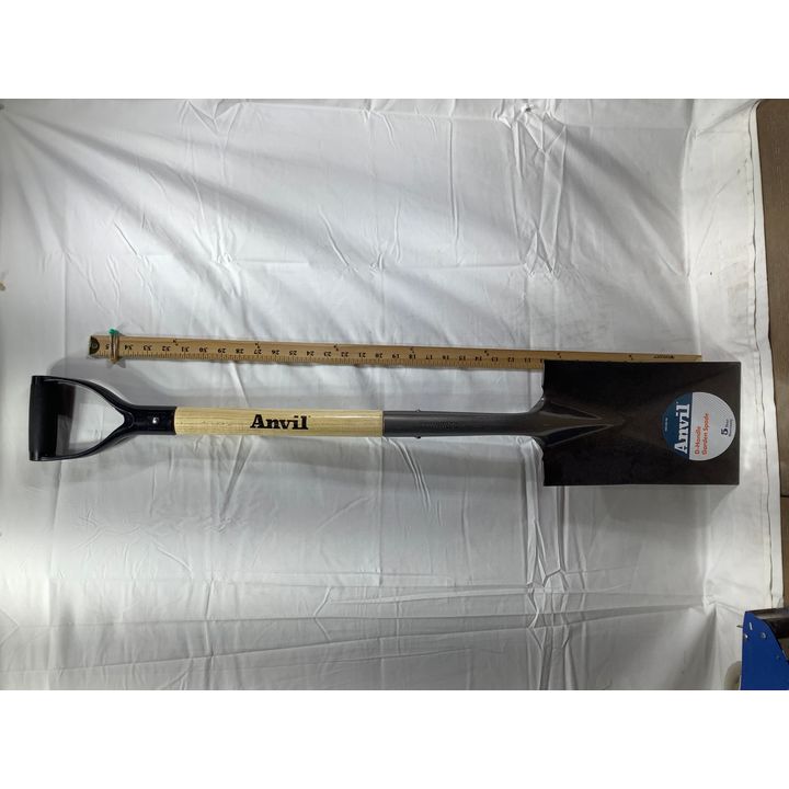 Anvil D-Handle Garden Spade