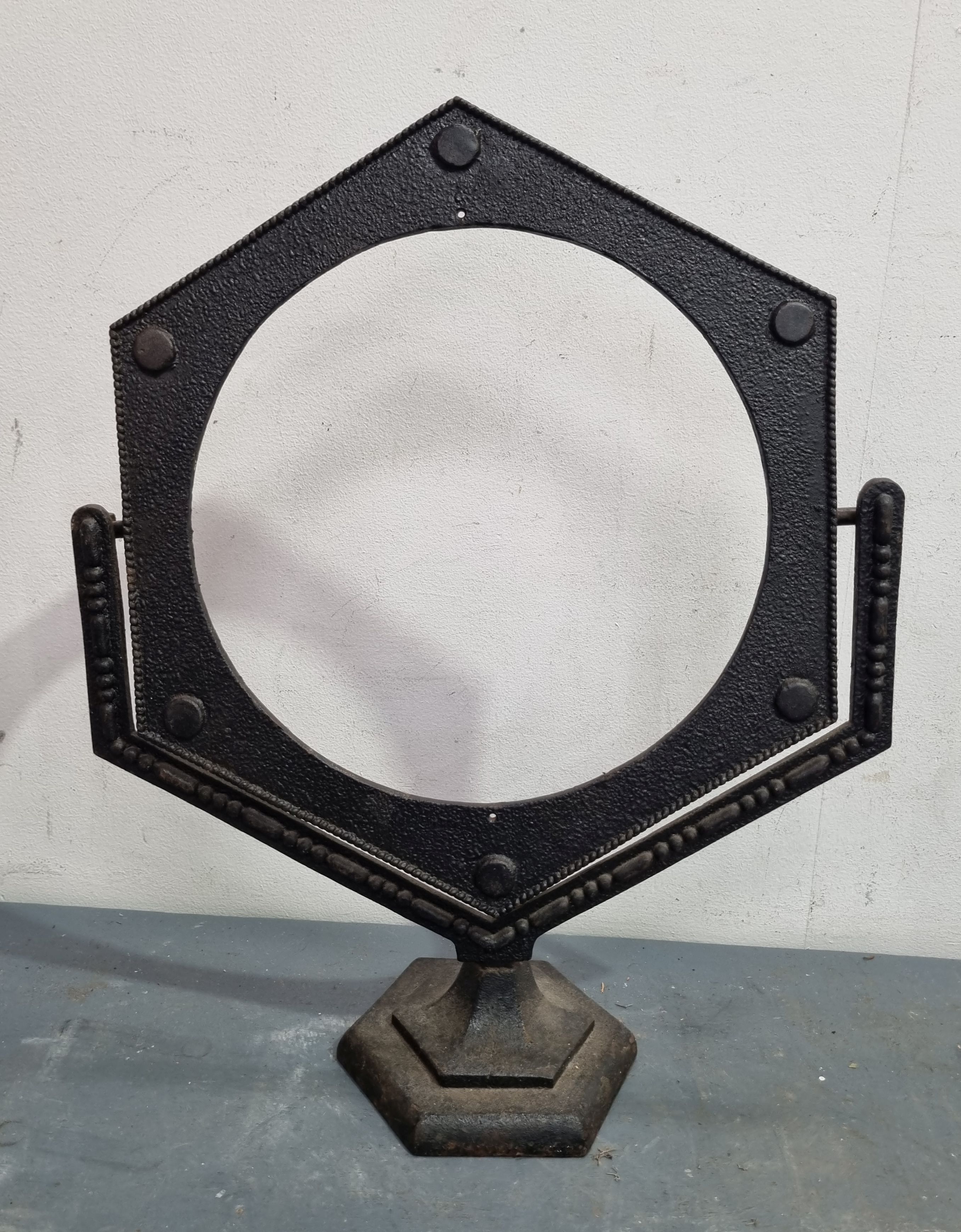 A CAST IRON FRAME