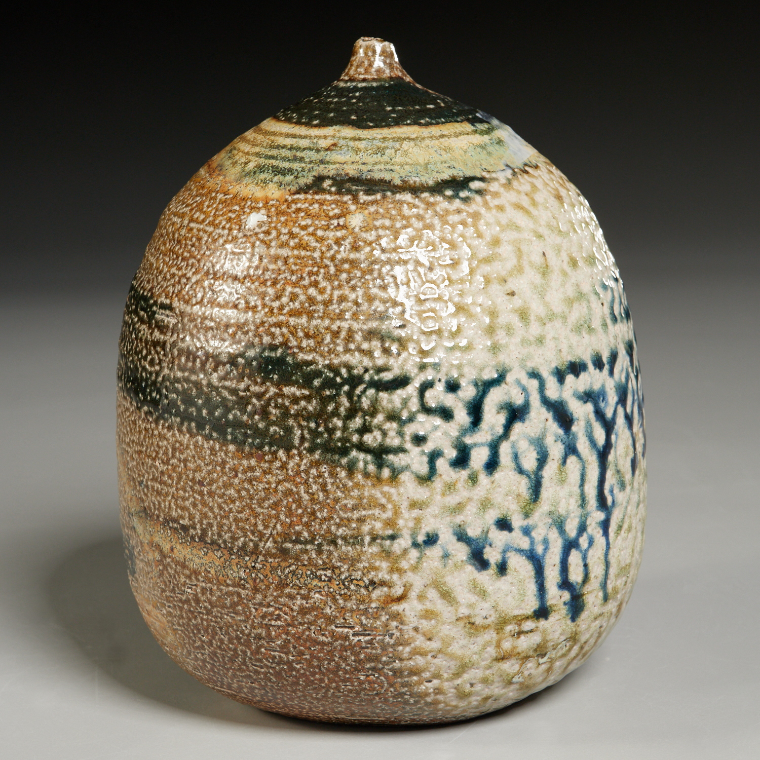 Toshiko Takaezu, ceramic Moonpot | Millea Brothers