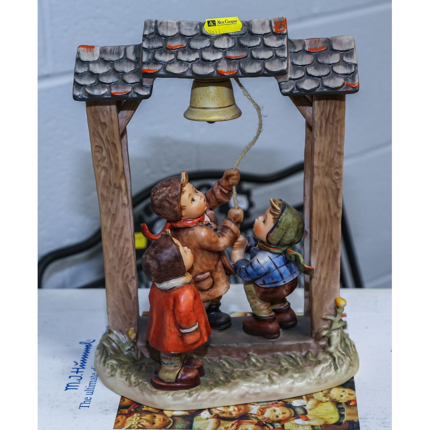 A Goebel Hummel Figural Group & Three Other Figures