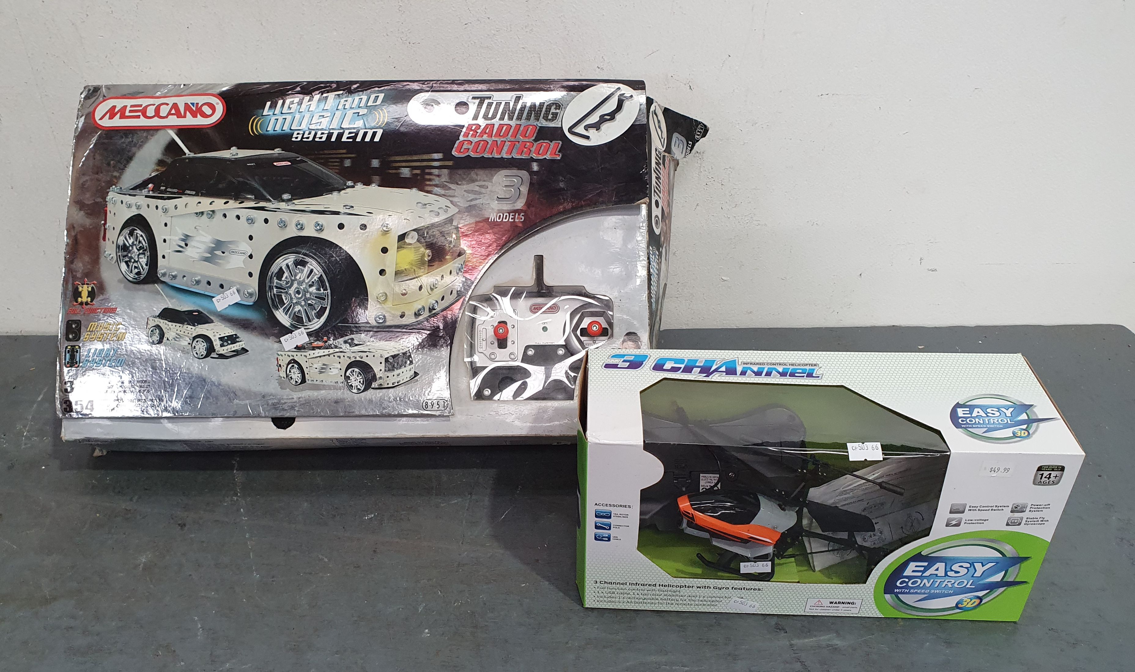 A Meccano Remote Control Car