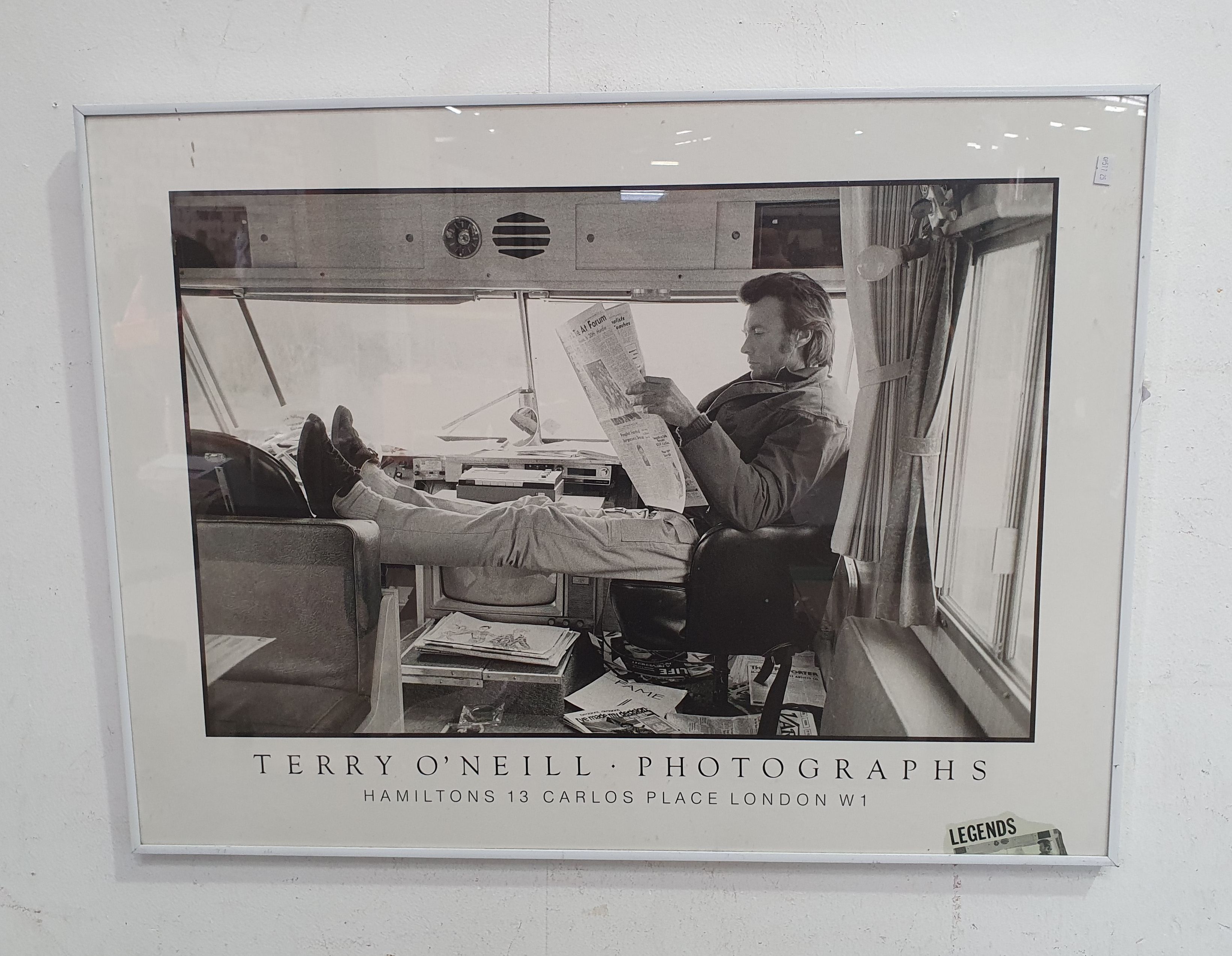 A Framed Clint Eastwood Poster
