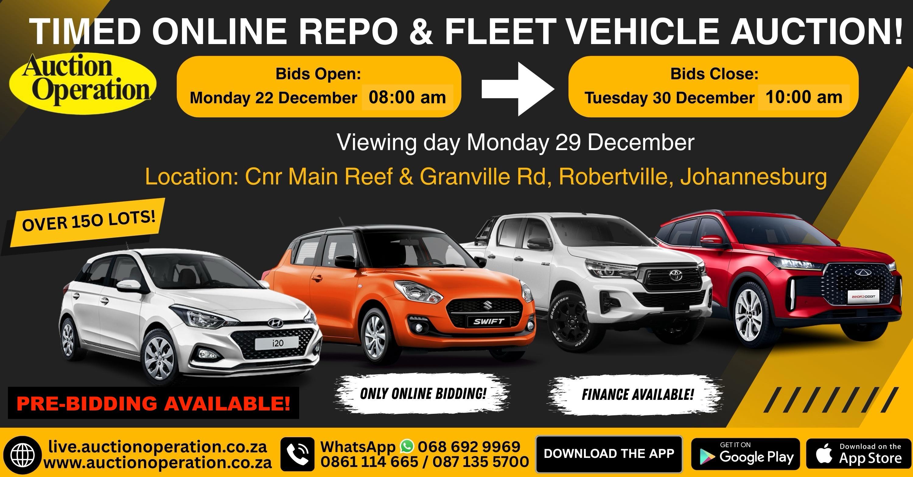 Upcoming Auctions | Auction Operation