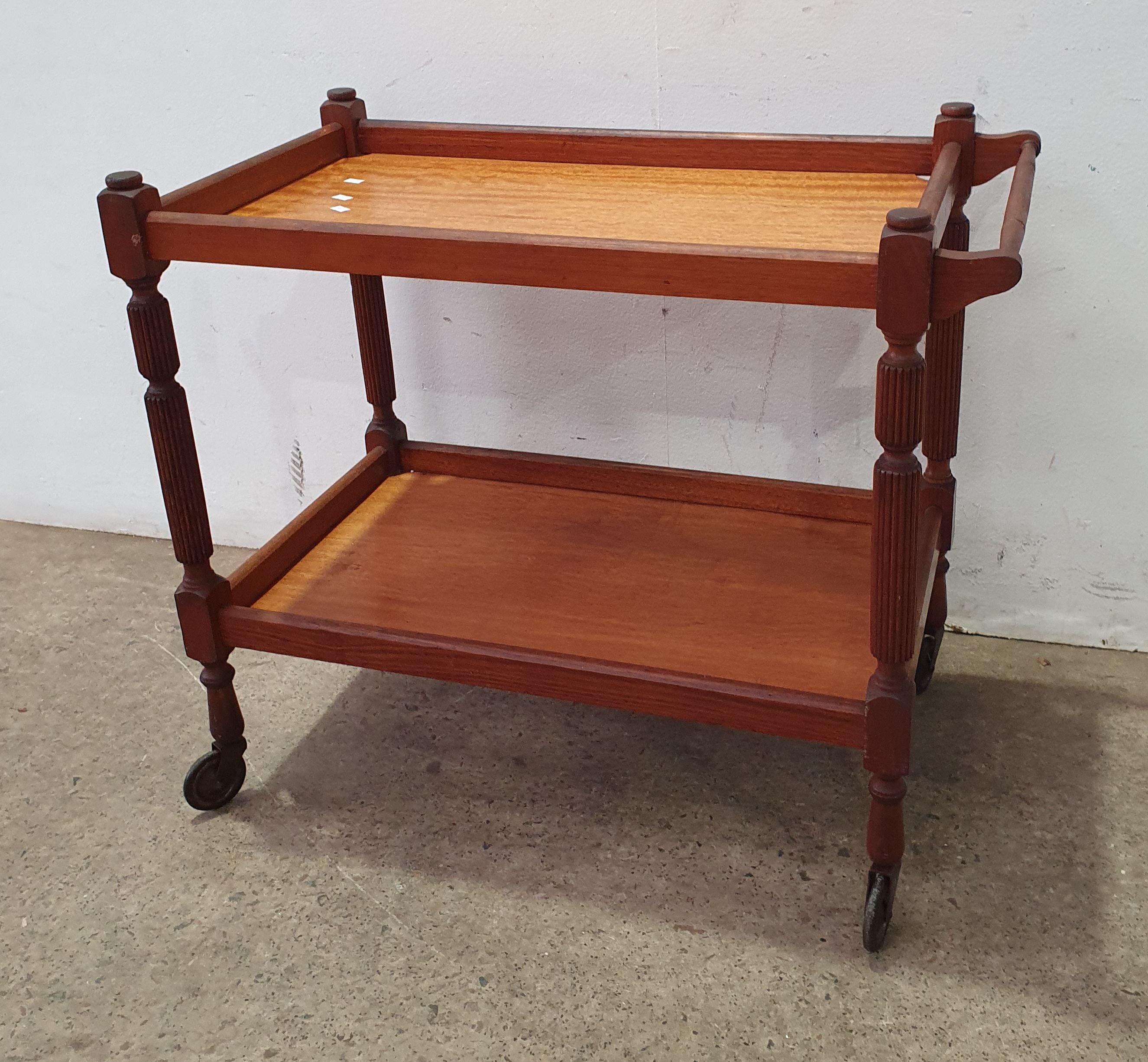 A Timber Tea Trolley