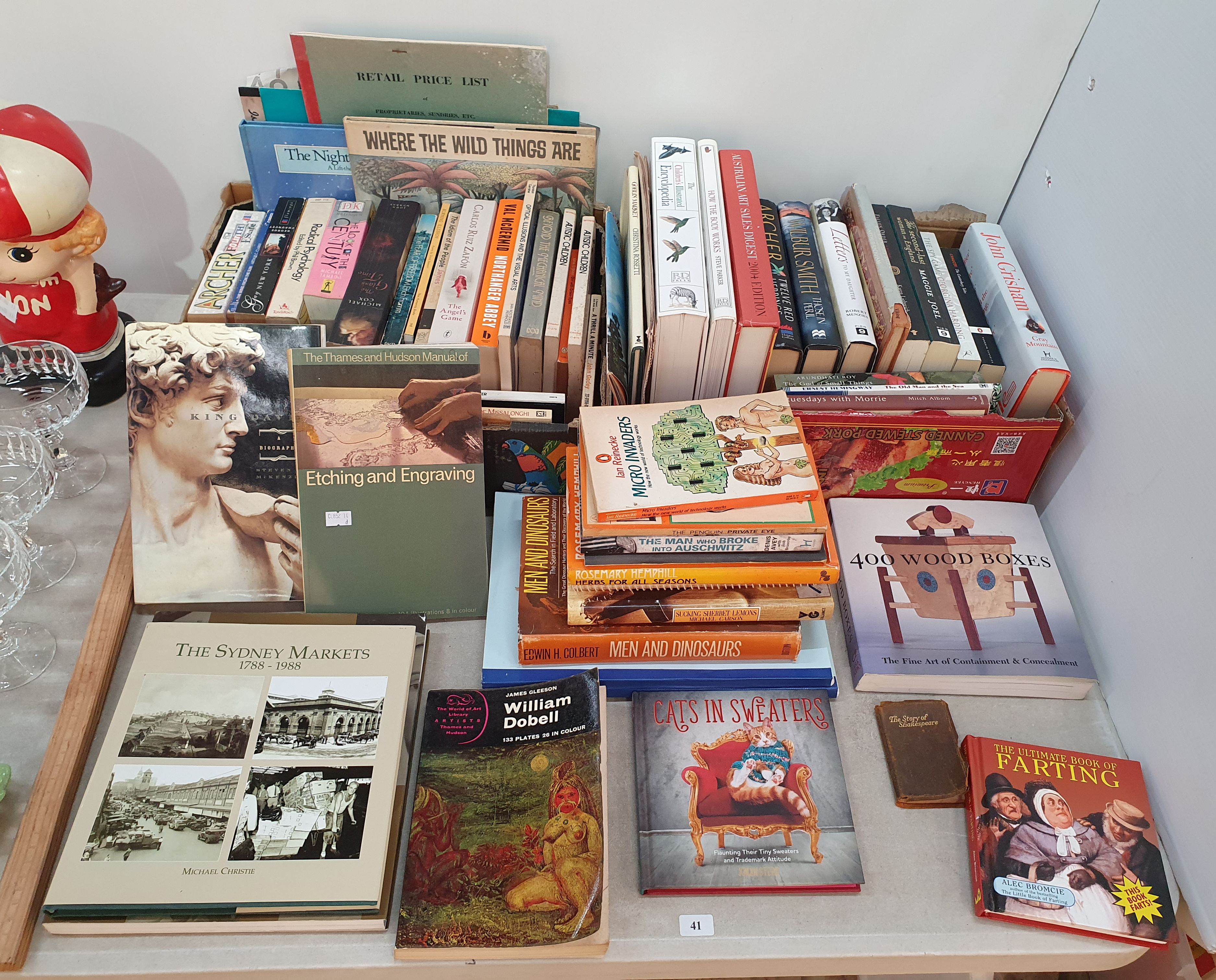 41 · A GROUP OF VARIOUS BOOKS