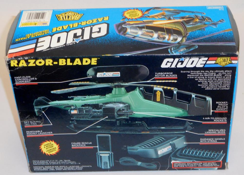 gi joe Razor-Blade 1994 1 Missile! 