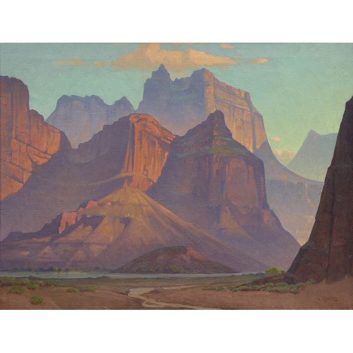 Painting, Gustav Liljestrom