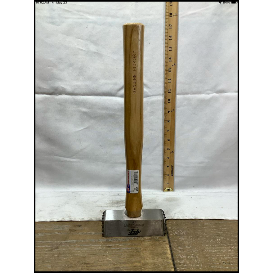 QLT 3lb Toothed Bush Hammer