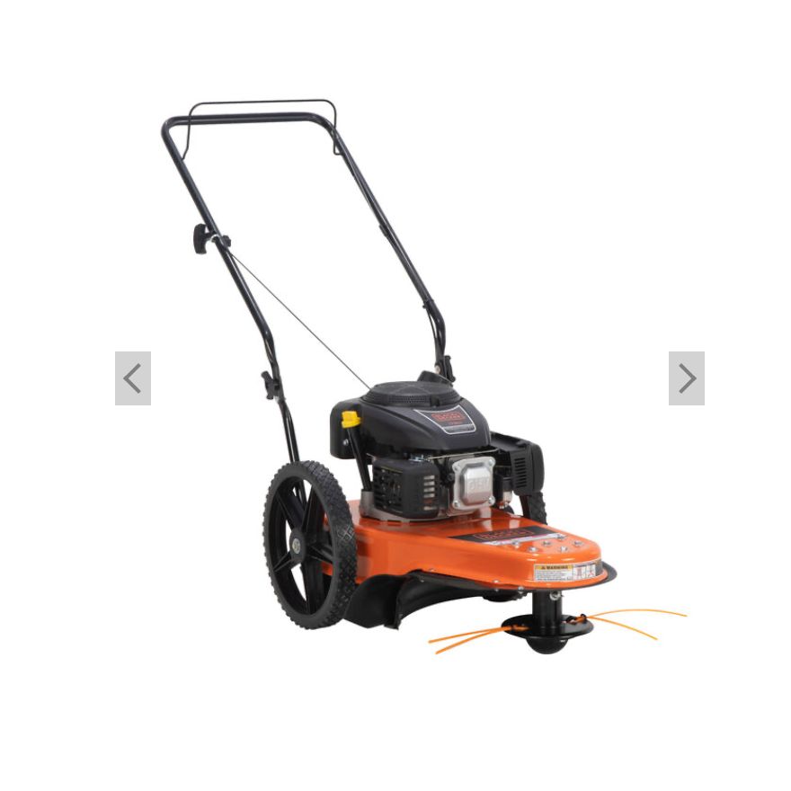 Black + Decker 173cc Gas Walk Behind Trimmer Mower