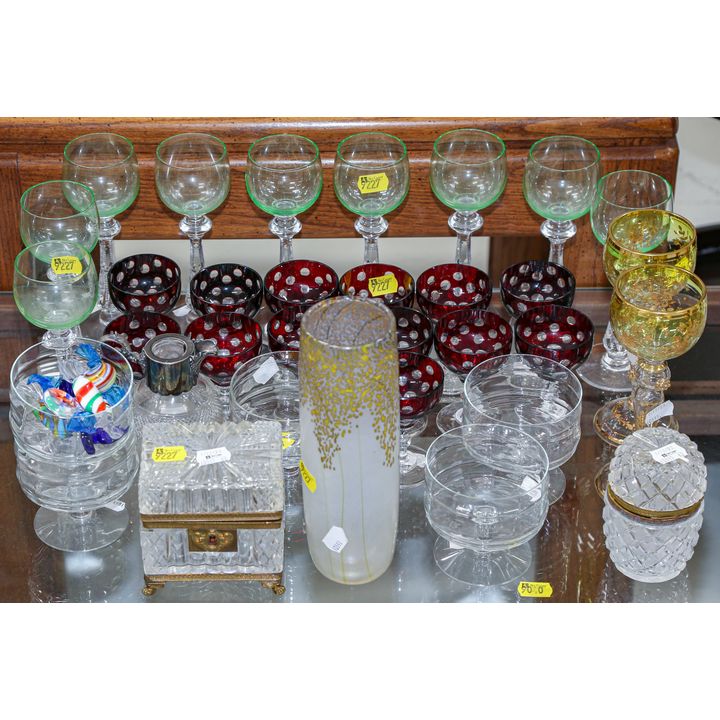 A Selection of Glassware