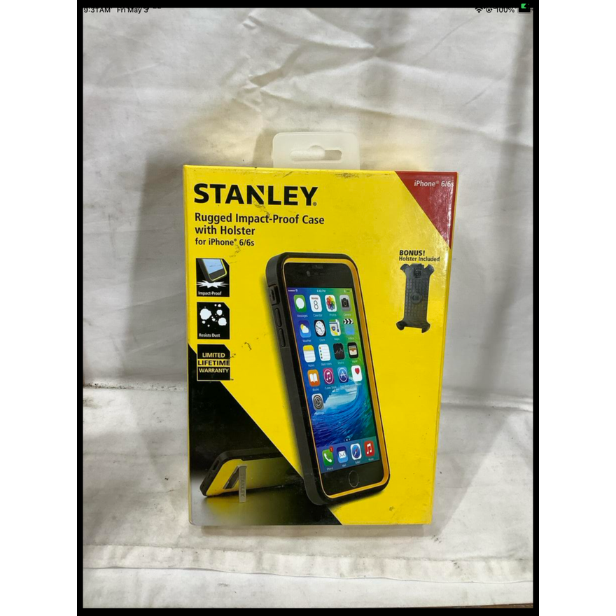 Stanley Iphone 6/6s Rugged Impact-Proof Case w/ Holster