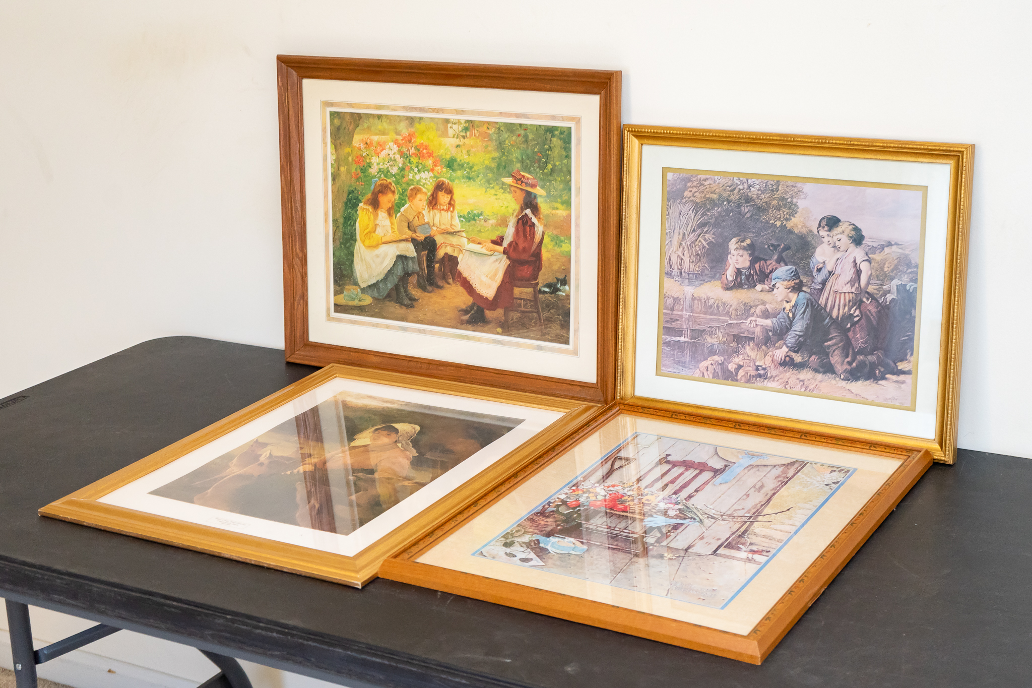 Four Vintage Framed Prints Harritt Group, Inc