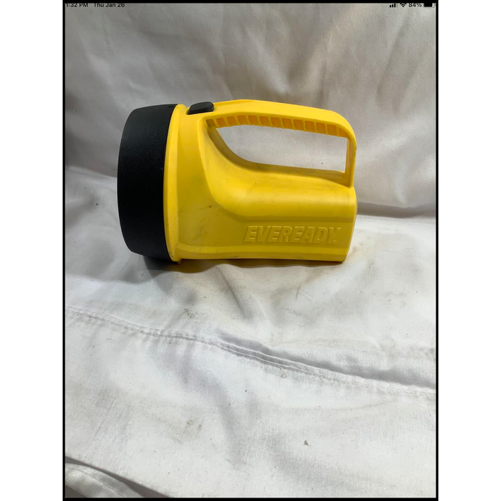Yellow/Black Everday Battery Flashlight