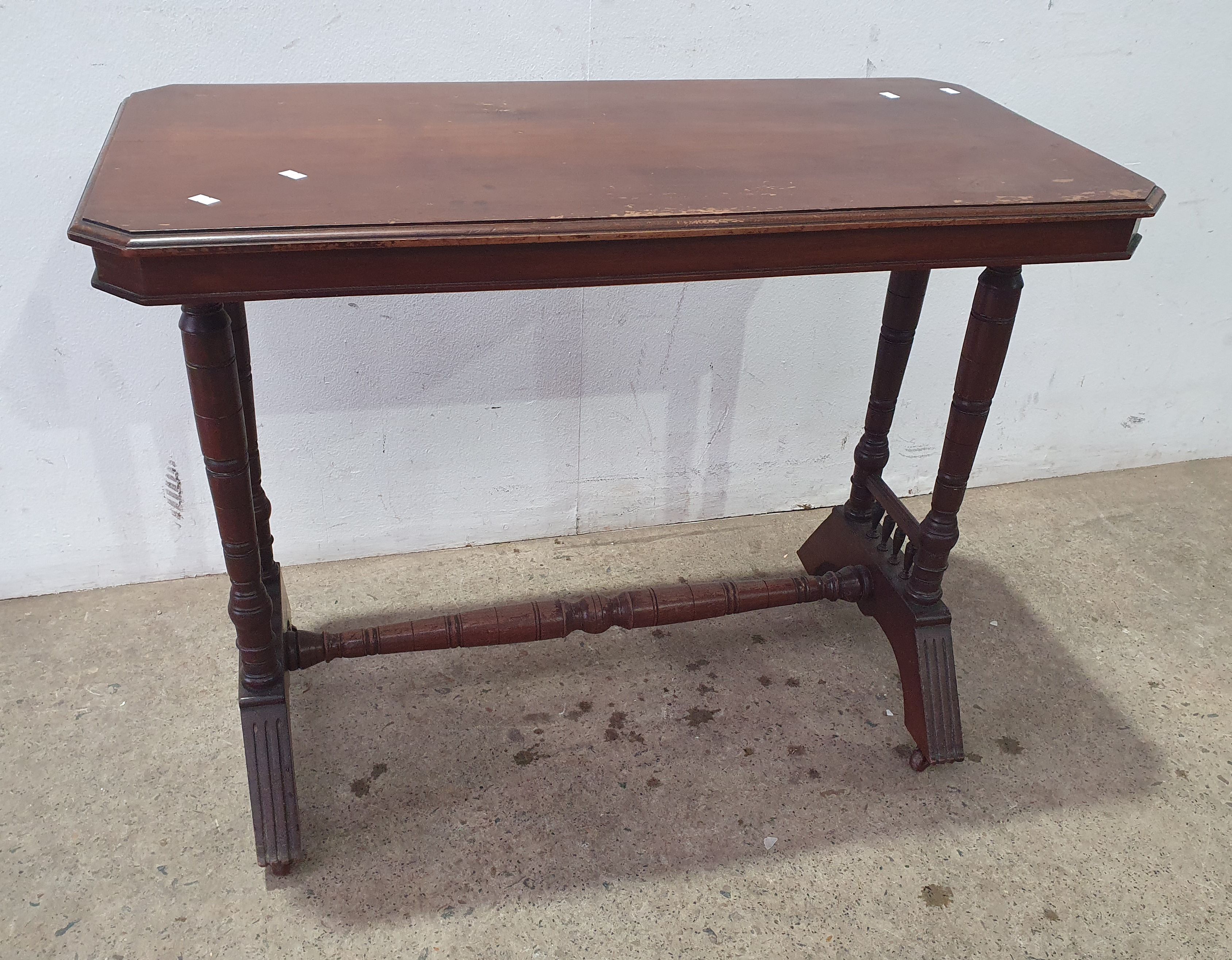 An Edwardian Hall Table