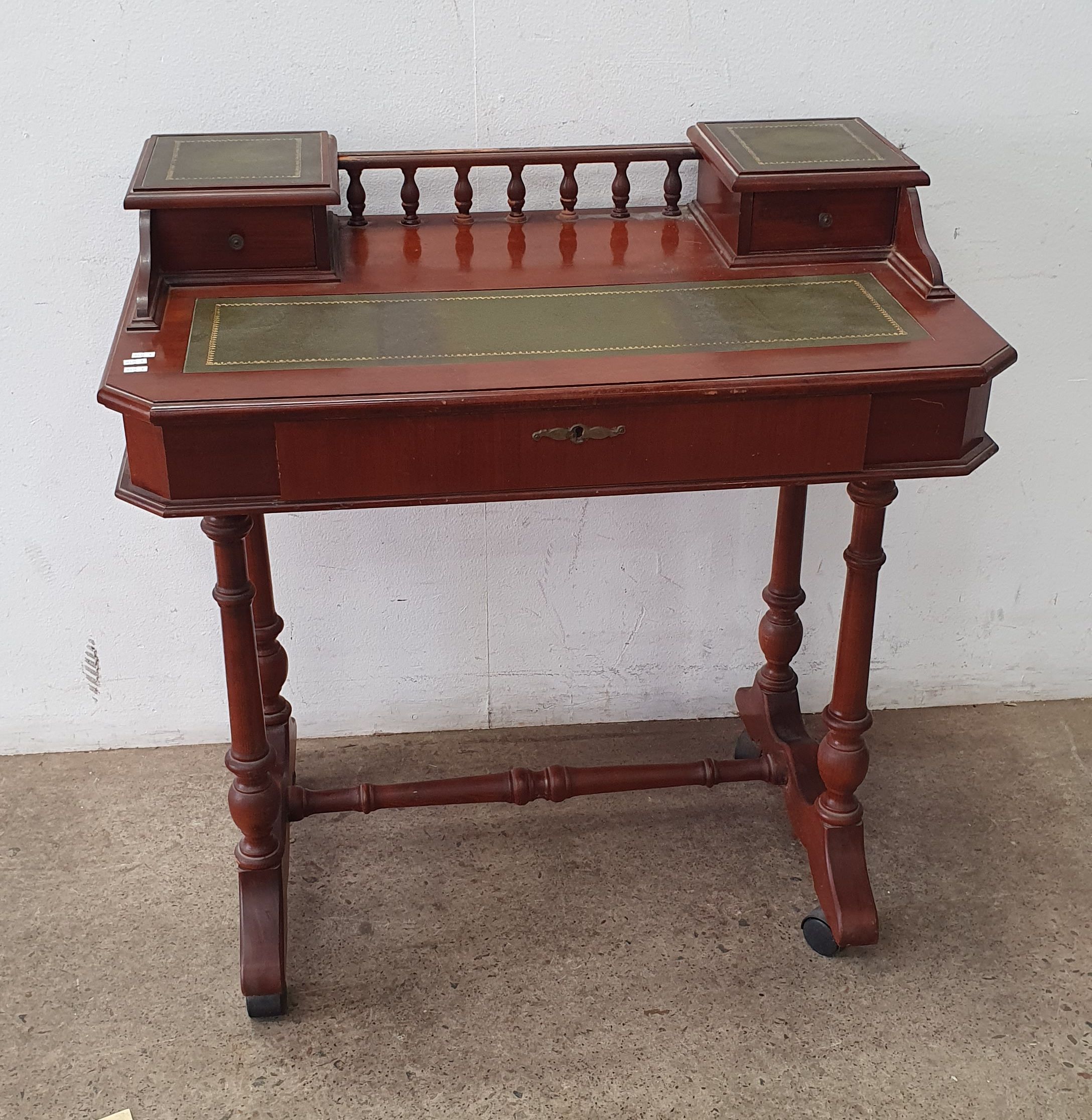 2399 · A VICTORIAN STYLE WRITING DESK