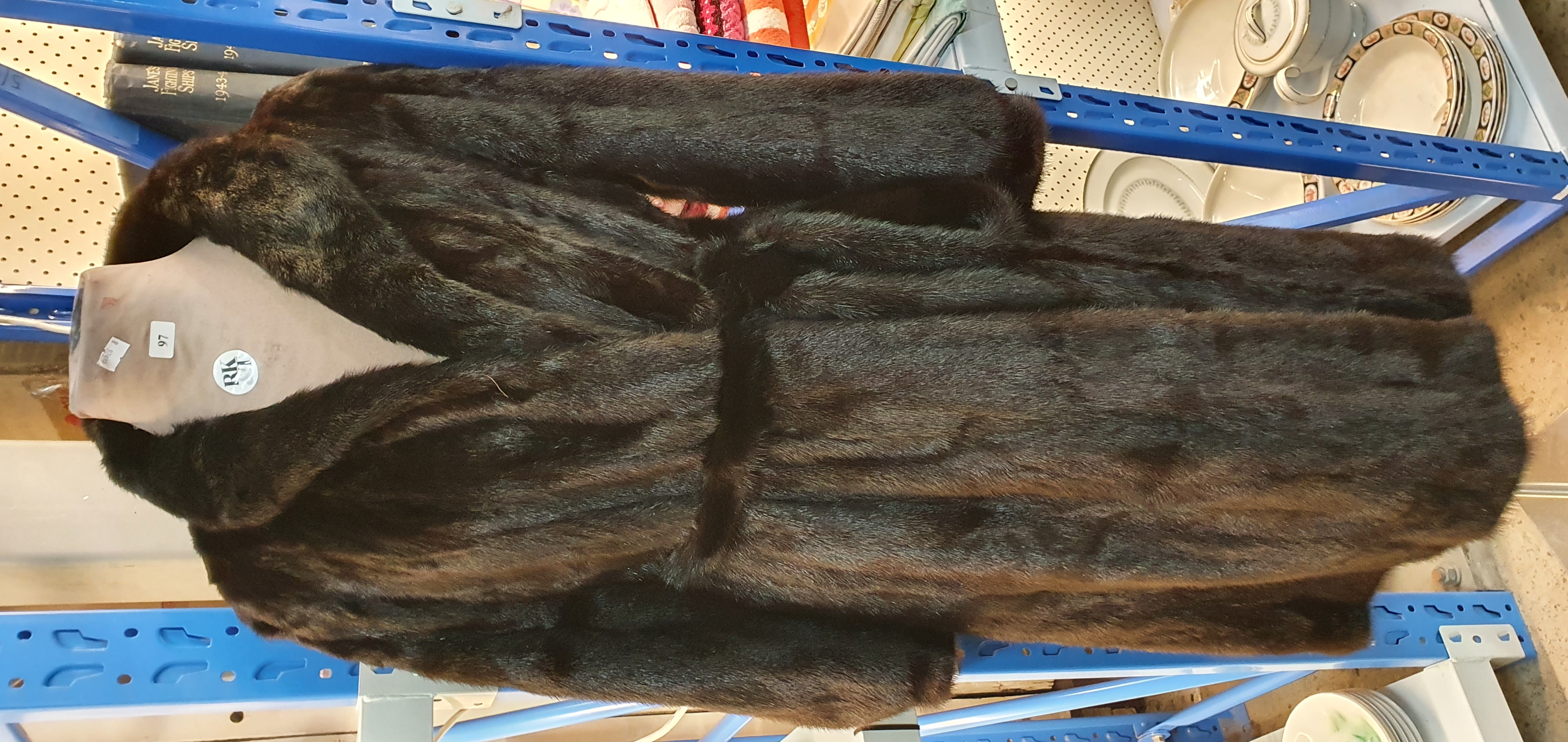 97 · A VINTAGE FUR COAT