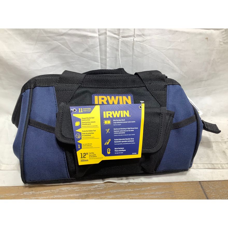 Irwin 11 Pocket & Slot, 12" Tool Bag
