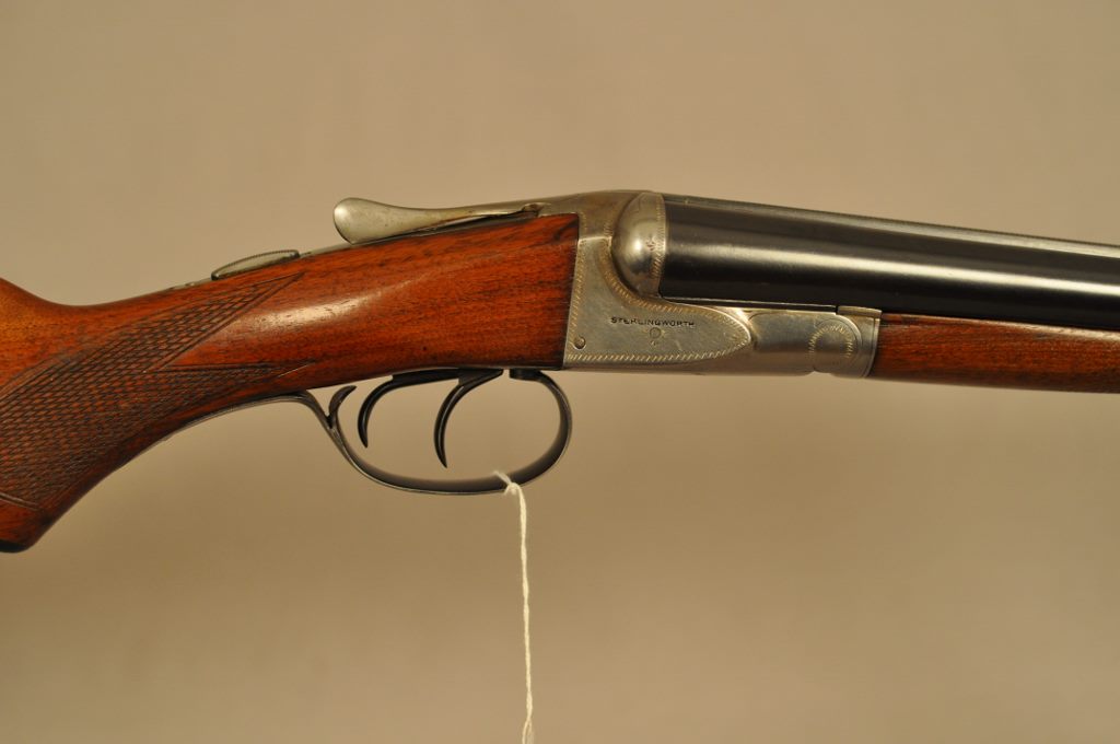 A.H. Fox Sterlingworth, 16 ga. side by side shotgun, 26” barrels 