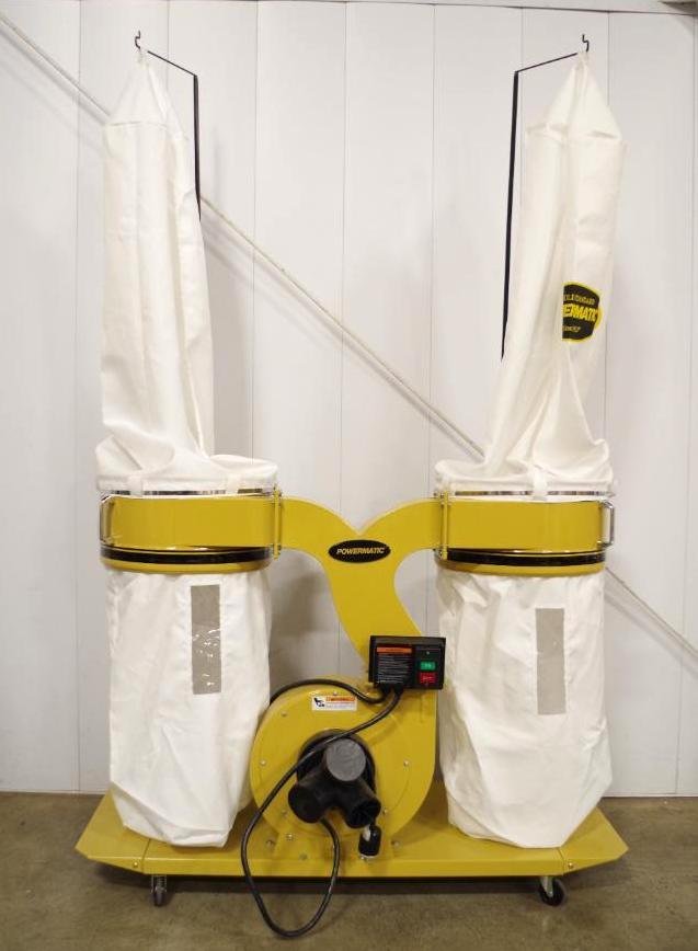 POWERMATIC Dust Collection System w/ Filter Bag Kit & Plug, 1900CFM ...