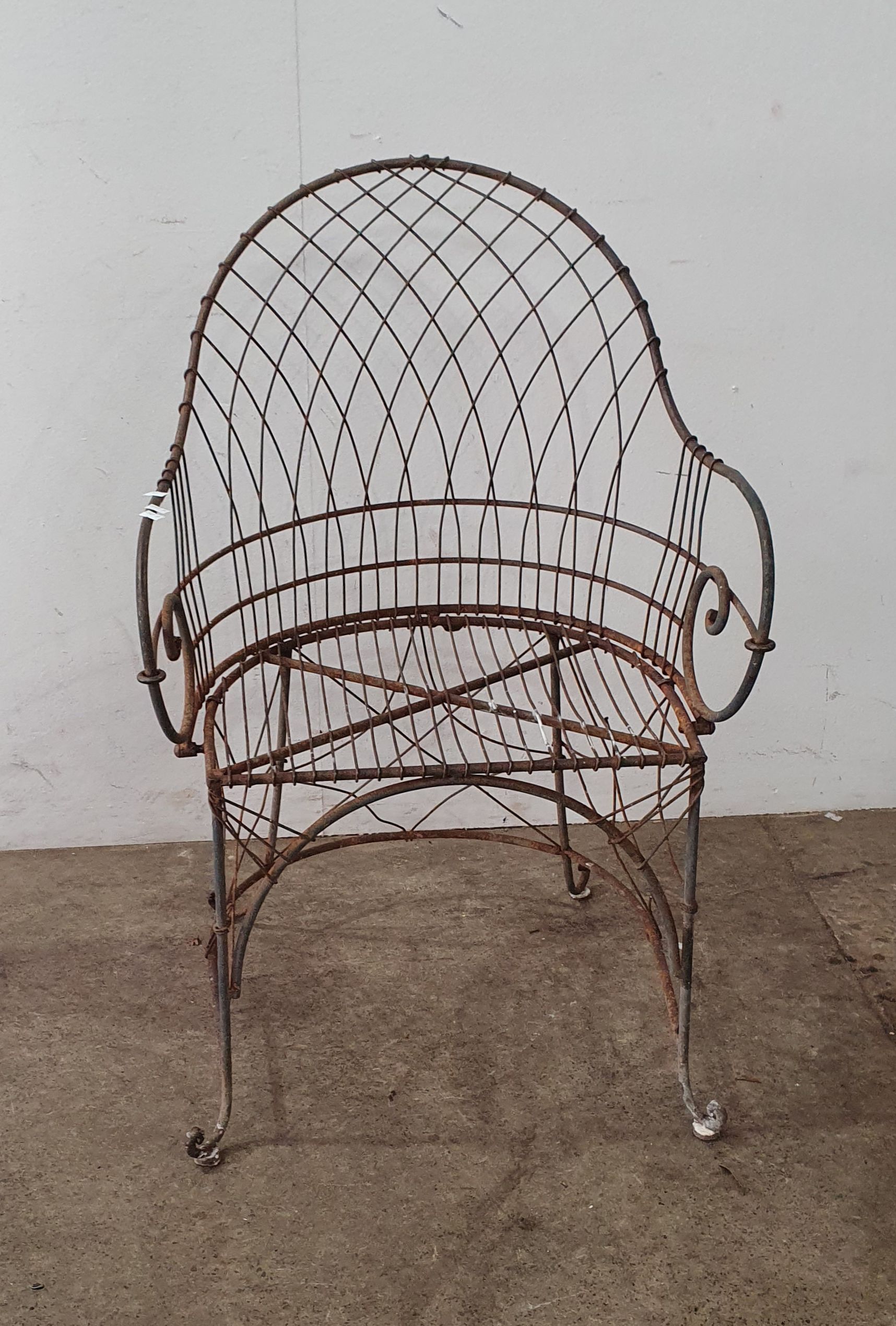 A Metal Garden Chair