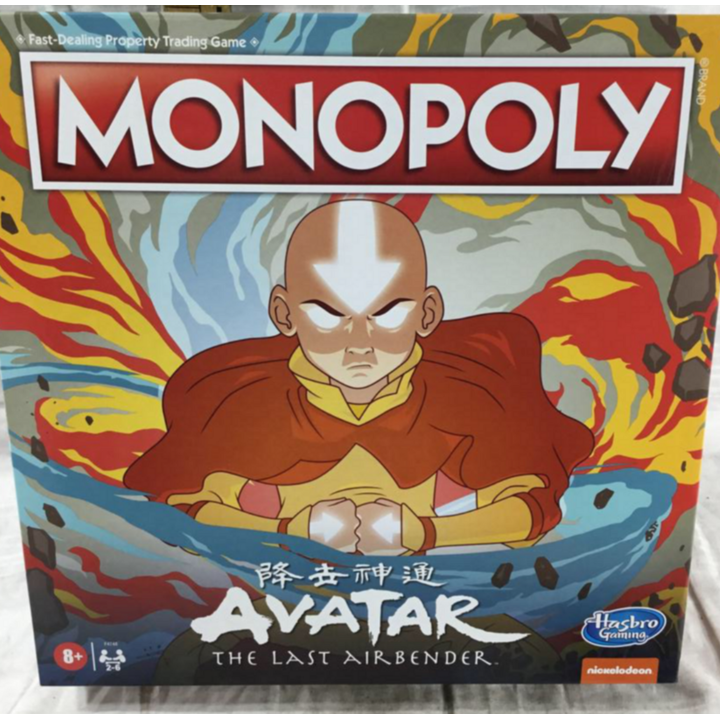 Monopoly Avatar The Last Airbender Board Game