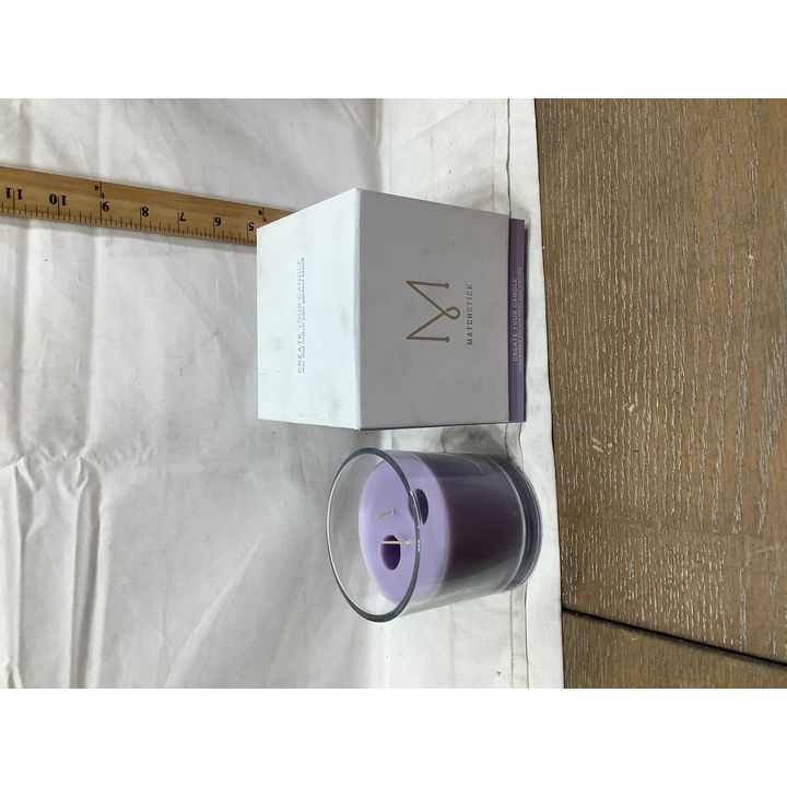 MatchStick Create Your Own Candle - Unscente Purple Mist Soy Candle