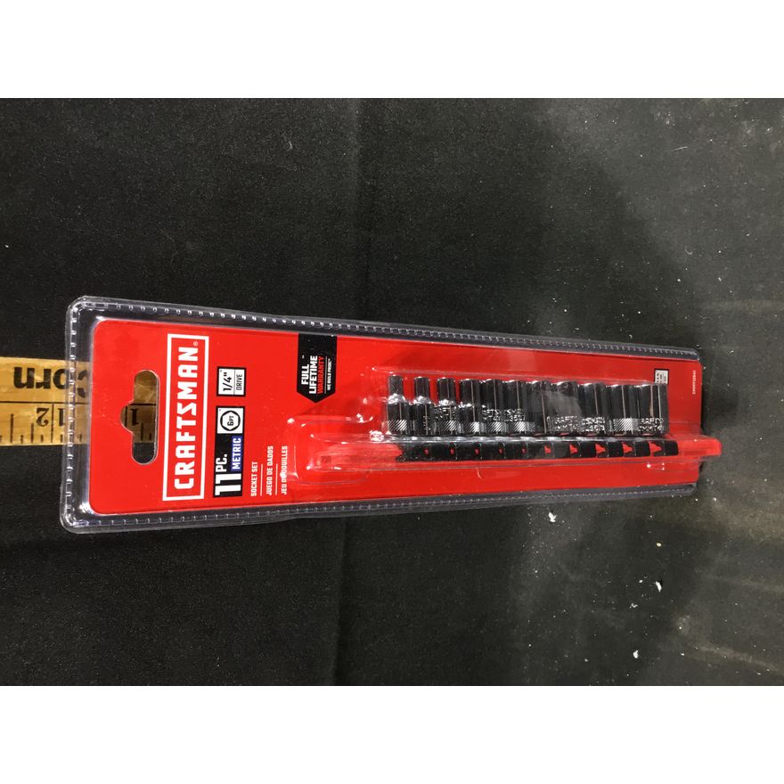 Craftsman 11pc 1/4" Drive Socket Set
