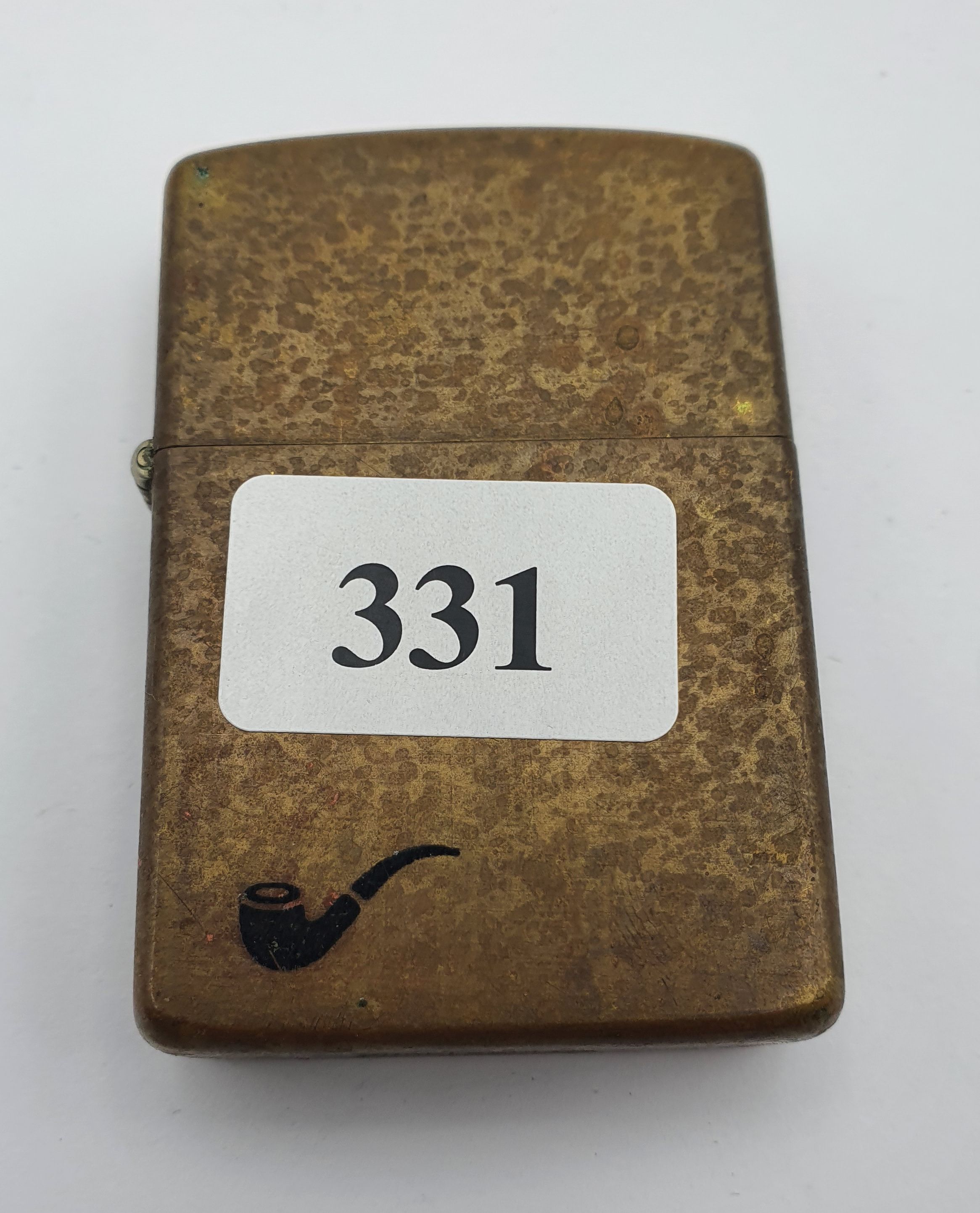 353 · A VINTAGE BRASS ZIPPO LIGHTER