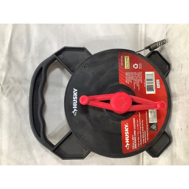 Husky 1/4"x20ft Encased Sink Cleaner